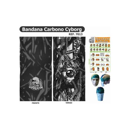 Bandana Muhu 7013 Carbono Cyborg