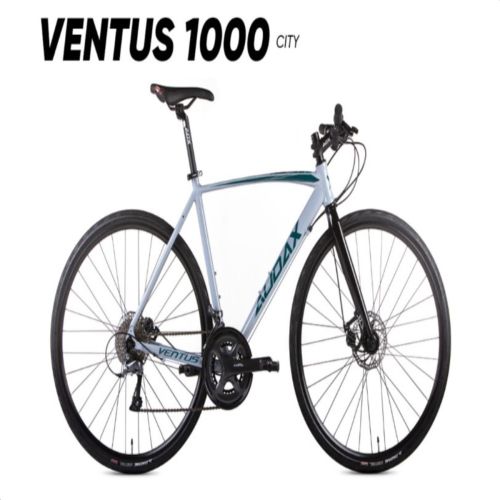 Bicicleta Audax Ventus 1000 City 2x8v Cinza