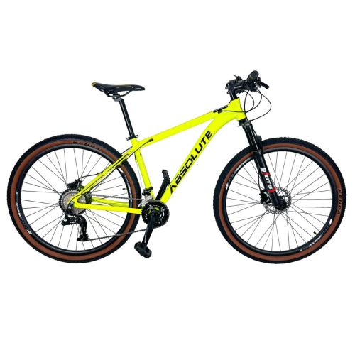 Bicicleta 29 Absolute Nero 2x9 Amarela Neon