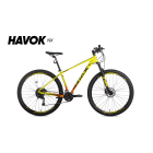 Bicicleta 29 Audax Havok Nx Amarelo Laranja Alivio 18v