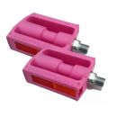 Pedal Plastico 1/2 Mirim Pink Amr (sueco)