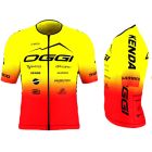 Camisa Oggi Proteam Ciclismo Amarela Vermelha